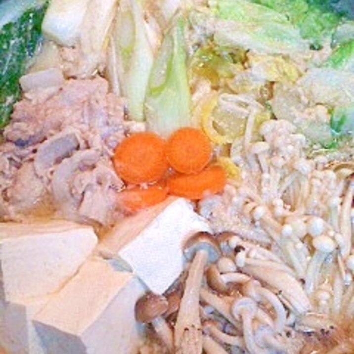 とり野菜みそ で鍋 レシピ 作り方 By ジョンとポーク 楽天レシピ